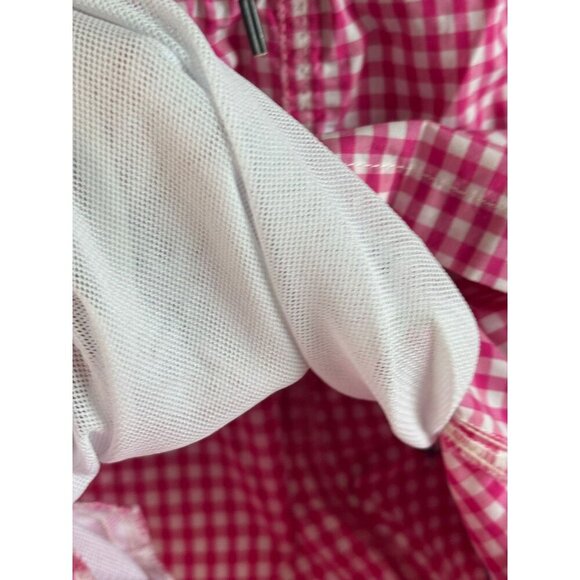 Polo Ralph Lauren Mens Swim Shorts Red Gingham Anchor Print Traveler Size XXL - Picture 8 of 15